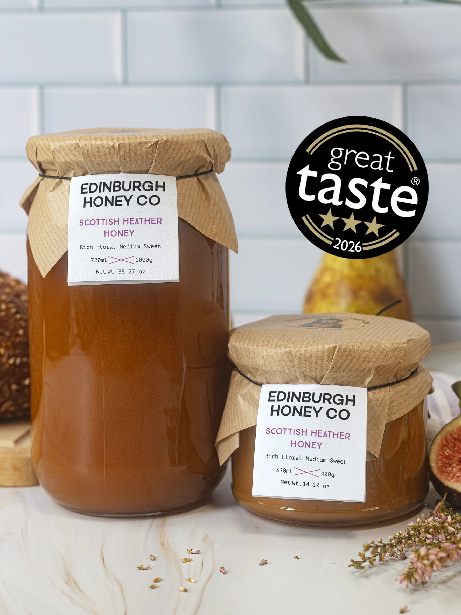 Scottish Heather Honey by Edinburgh Honey Co. - taste of Scotland